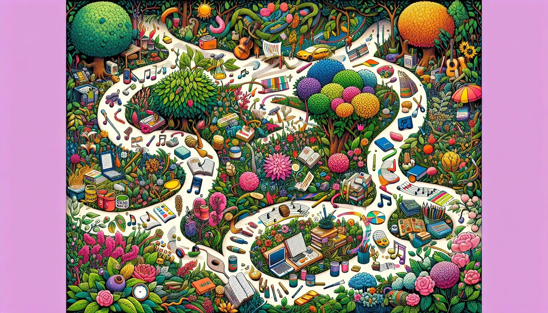 Discovering the Harmony of Hobbies: Mapping Your Interests as an Ecosystem