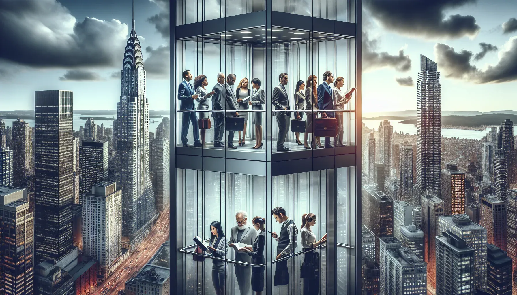 Elevators: Vertical Pathways to Social Interaction