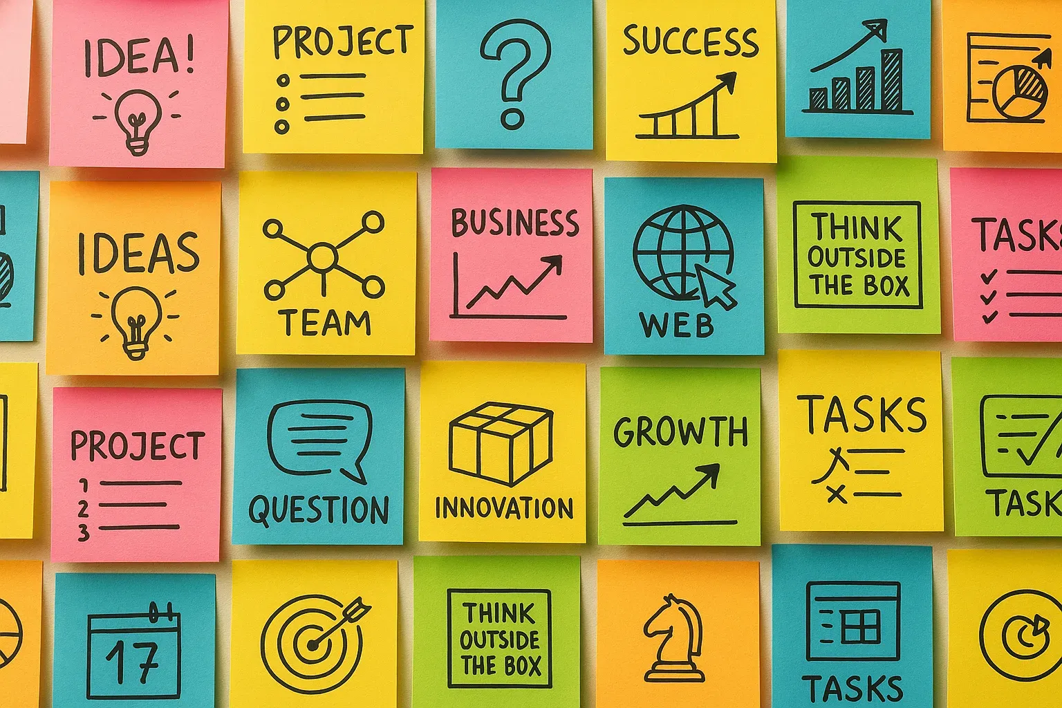 Post-its: The Sticky Note’s Role in Creative Process