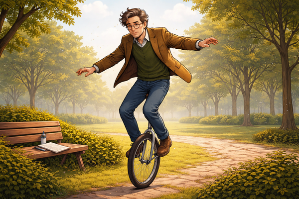 Eureka on a Unicycle: Balancing Acts in Creativity
