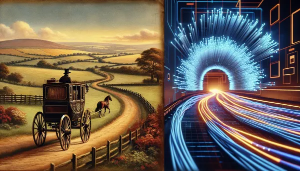 Ghost Routes: How 18th Century Mail Paths Predicted the Internet's Architecture