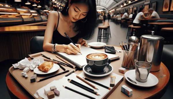Training Your Eyes: How Sketching Cultivates Attention