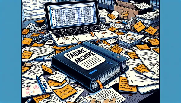 The Art of the Failure Archive: Turning Setbacks into Stepping Stones